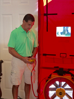 blower door testing